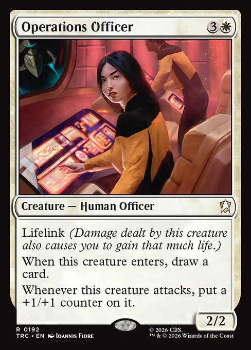 Operations Officer — art by Ioannis Fiore