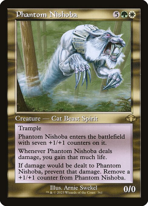 Phantom Nishoba — art by Arnie Swekel