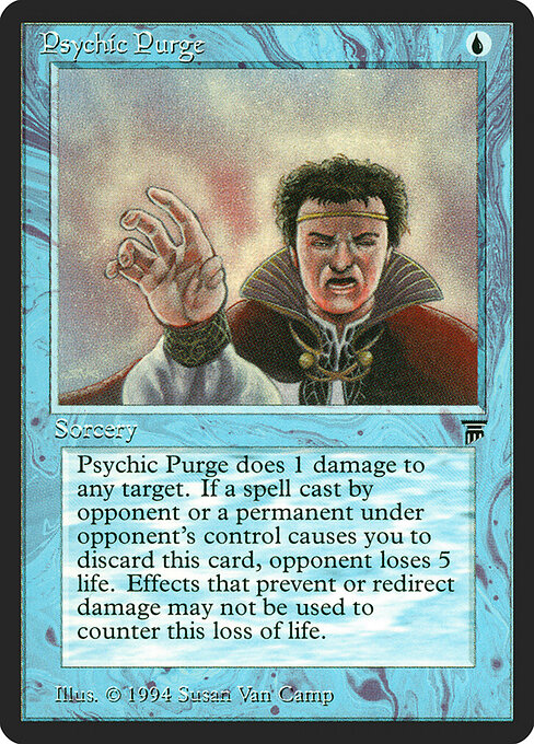 Psychic Purge — art by Susan Van Camp