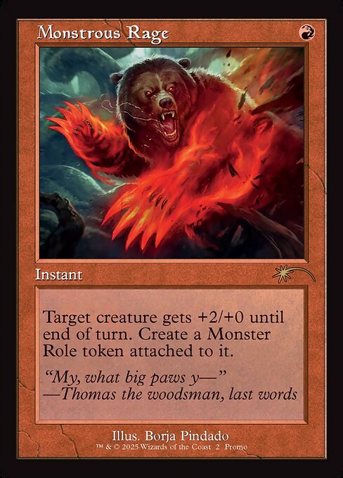 Monstrous Rage — art by Borja Pindado