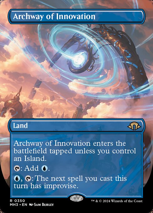 Archway of Innovation — art by Sam Burley