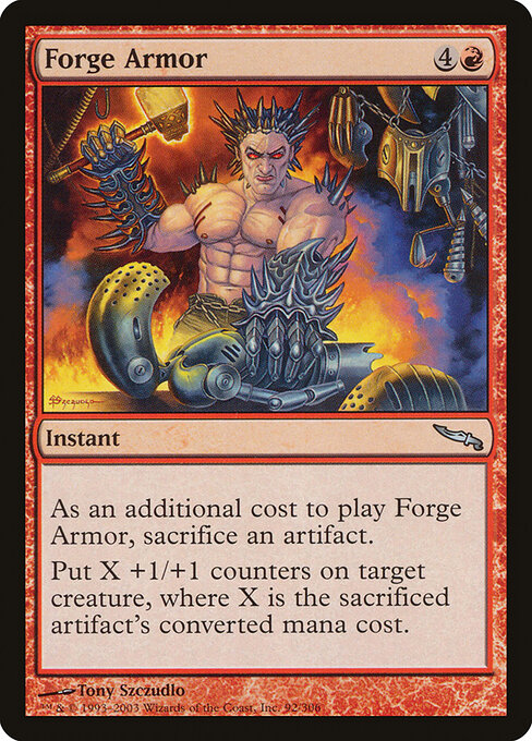 Forge Armor — art by Tony Szczudlo