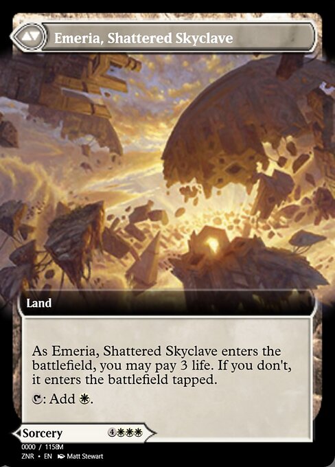 Emeria's Call // Emeria, Shattered Skyclave — art by Matt Stewart