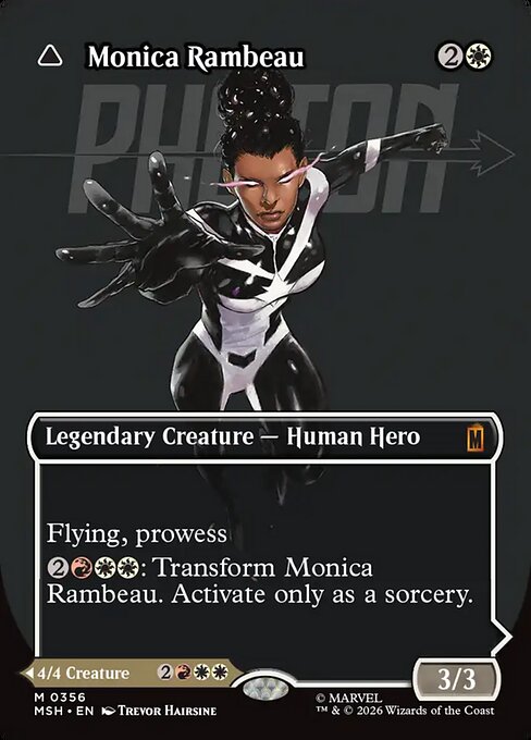 Monica Rambeau // Photon, Living Light — art by Trevor Hairsine