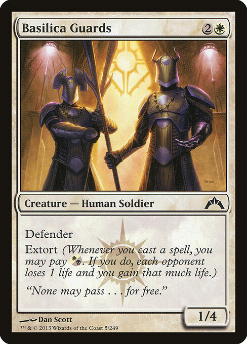 Basilica Guards — art by Dan Murayama Scott