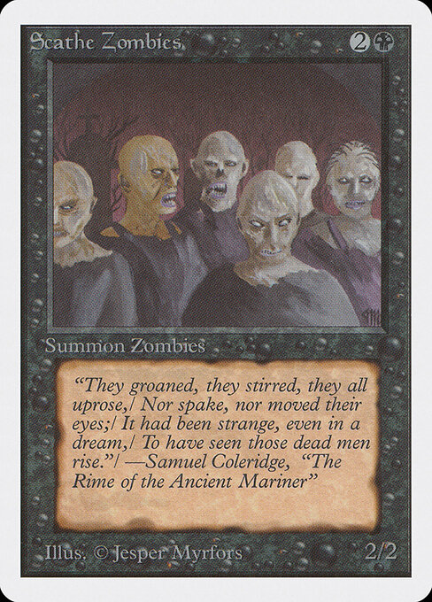 Scathe Zombies — art by Jesper Myrfors