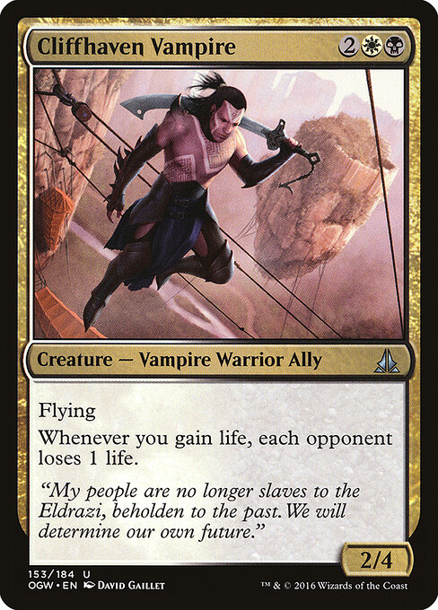 Cliffhaven Vampire — art by David Gaillet