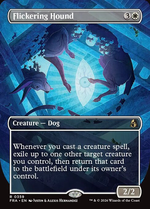 Flickering Hound — art by Justin Hernandez & Alexis Hernandez