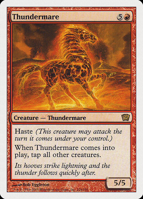 Thundermare — art by Bob Eggleton