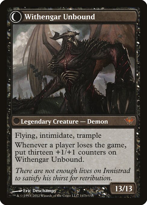 Elbrus, the Binding Blade // Withengar Unbound — art by Eric Deschamps