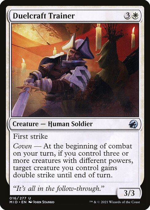 Duelcraft Trainer — art by John Stanko