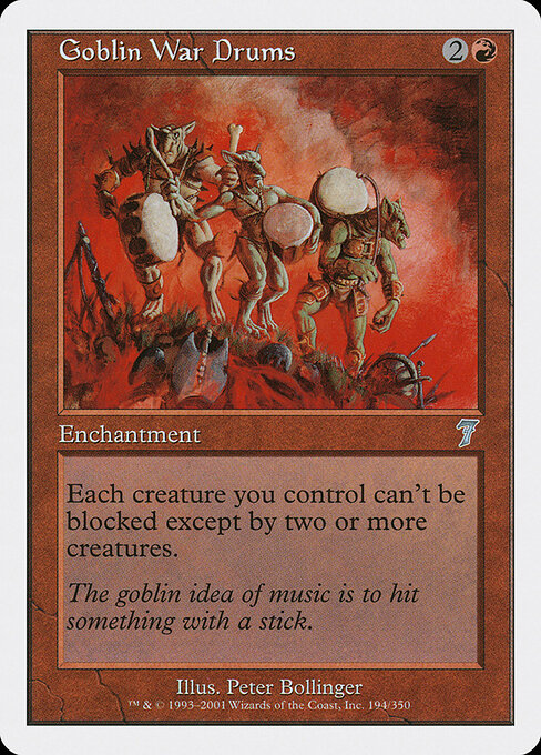 Goblin War Drums — art by Peter Bollinger