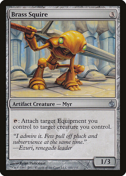 Brass Squire — art by Ryan Pancoast