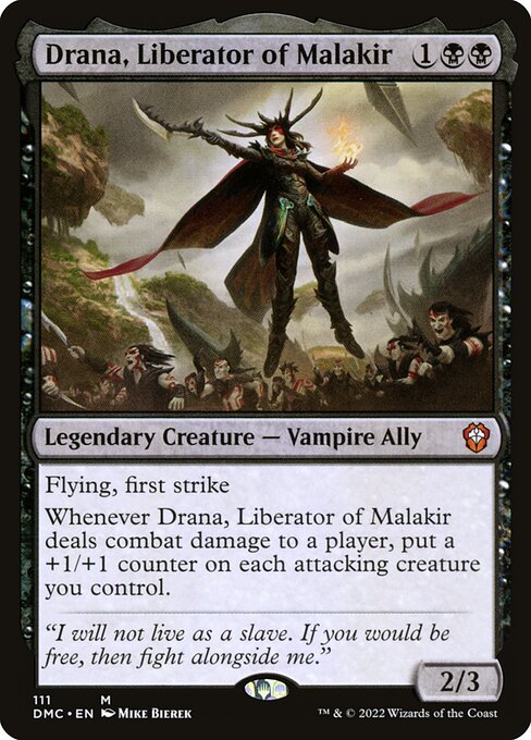 Drana, Liberator of Malakir — art by Mike Bierek