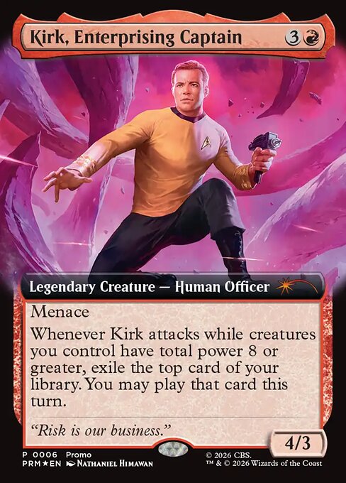Kirk, Enterprising Captain — art by Nathaniel Himawan