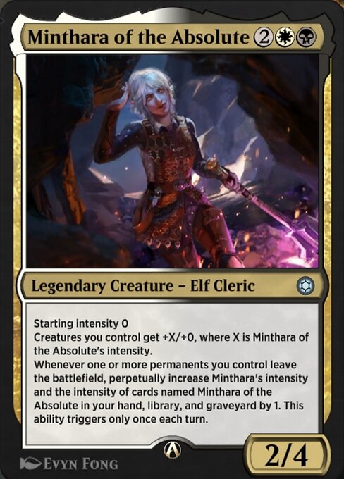 Minthara of the Absolute — art by Evyn Fong