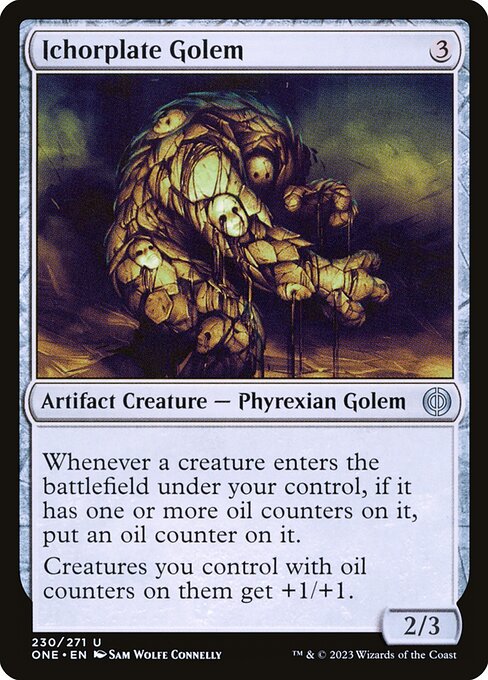Ichorplate Golem — art by Sam Wolfe Connelly