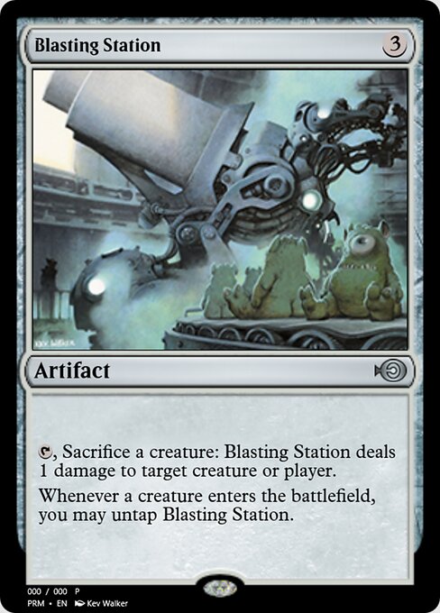 Blasting Station — art by Kev Walker
