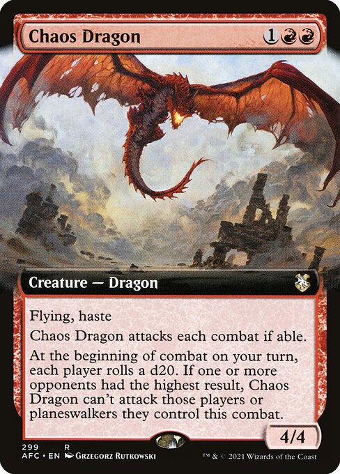 Chaos Dragon — art by Grzegorz Rutkowski