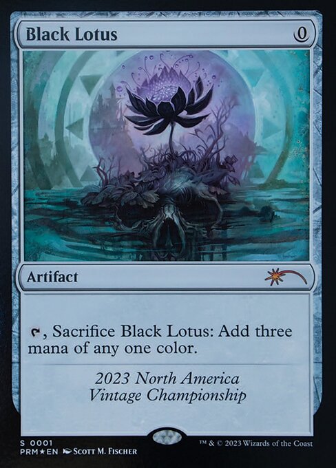 Black Lotus — art by Scott M. Fischer