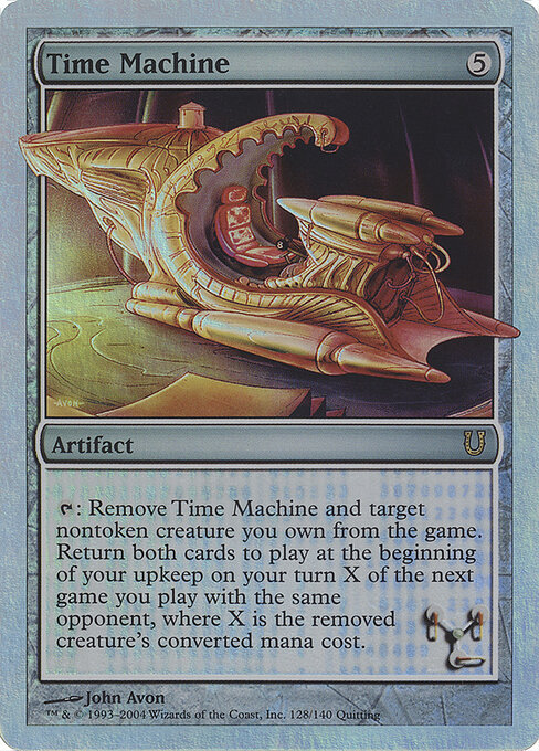 Time Machine — art by John Avon