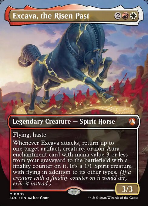 Excava, the Risen Past — art by Ilse Gort
