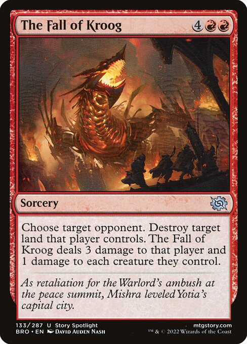 The Fall of Kroog — art by David Auden Nash