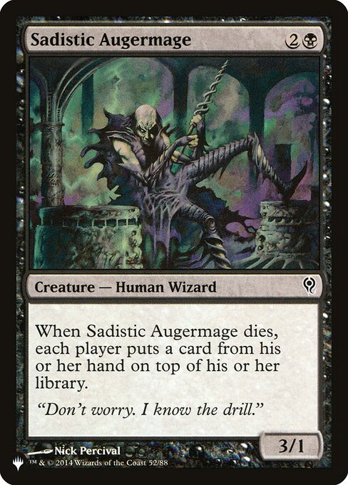Sadistic Augermage — art by Nick Percival