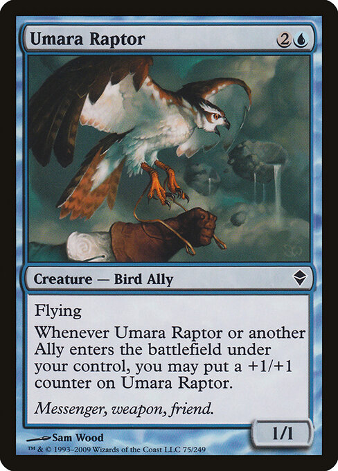 Umara Raptor — art by Sam Wood