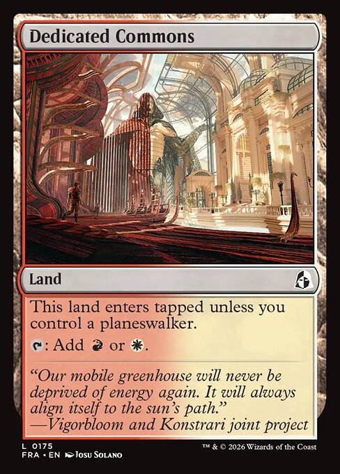 Dedicated Commons — art by Josu Solano