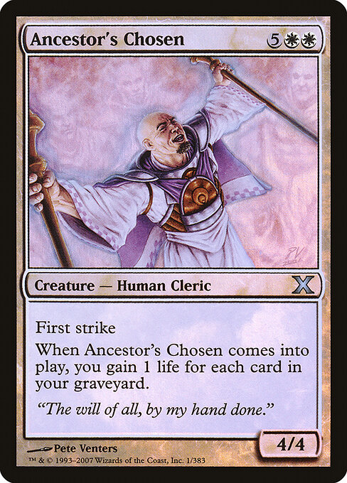 Ancestor's Chosen — art by Pete Venters
