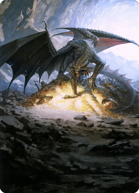 Ancient Copper Dragon // Ancient Copper Dragon — art by Johan Grenier