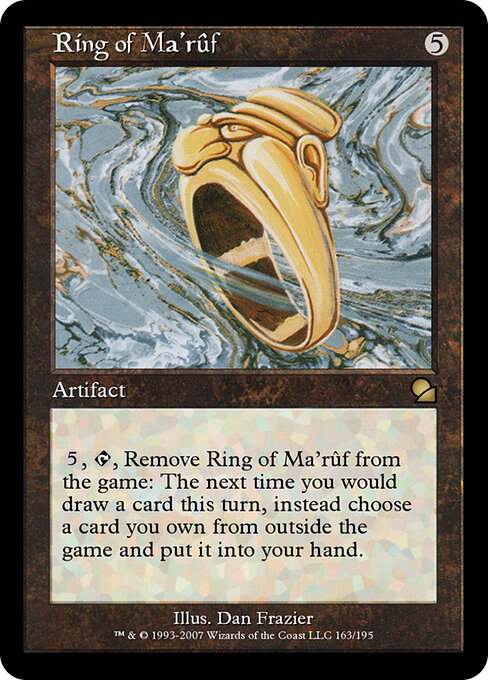 Ring of Ma'rûf — art by Dan Frazier