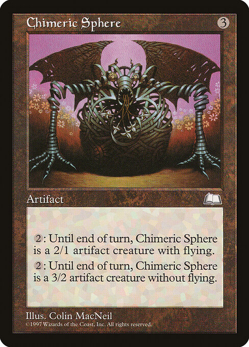 Chimeric Sphere — art by Colin MacNeil