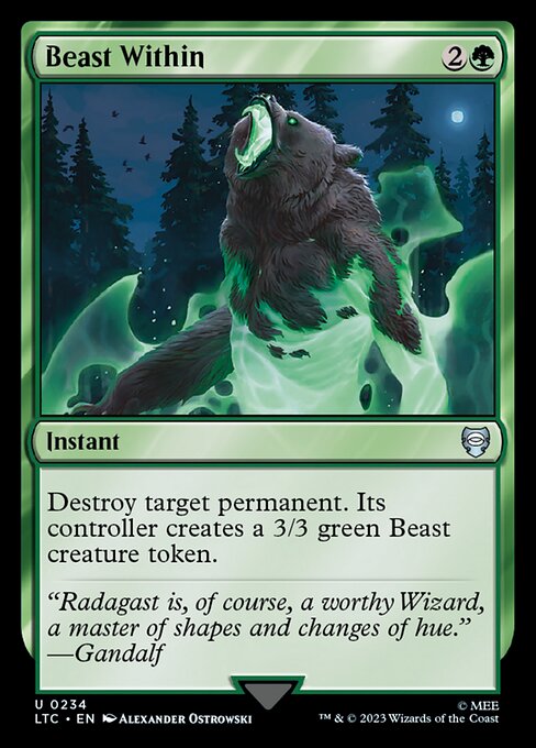 Beast Within — art by Alexander Ostrowski