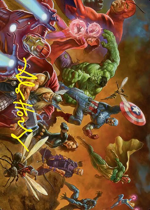 Avengers Assemble! // Avengers Assemble! — art by Alex Horley-Orlandelli