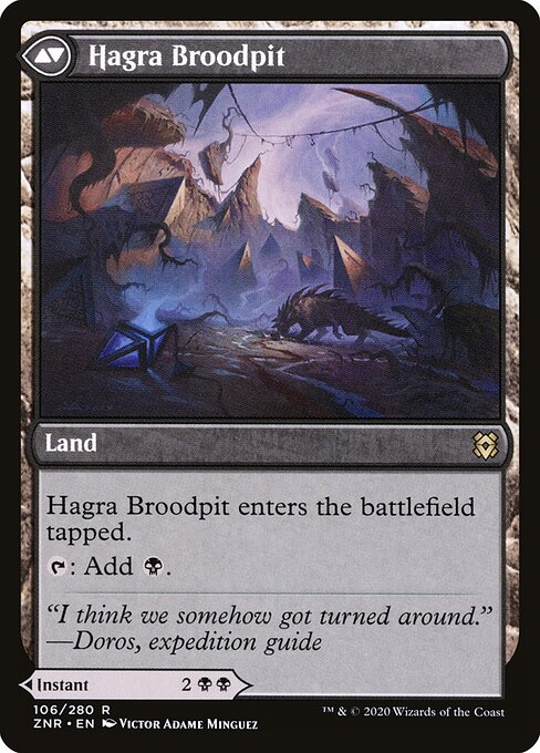 Hagra Mauling // Hagra Broodpit — art by Victor Adame Minguez