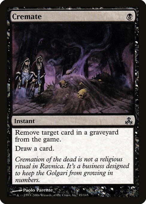 Cremate — art by Paolo Parente
