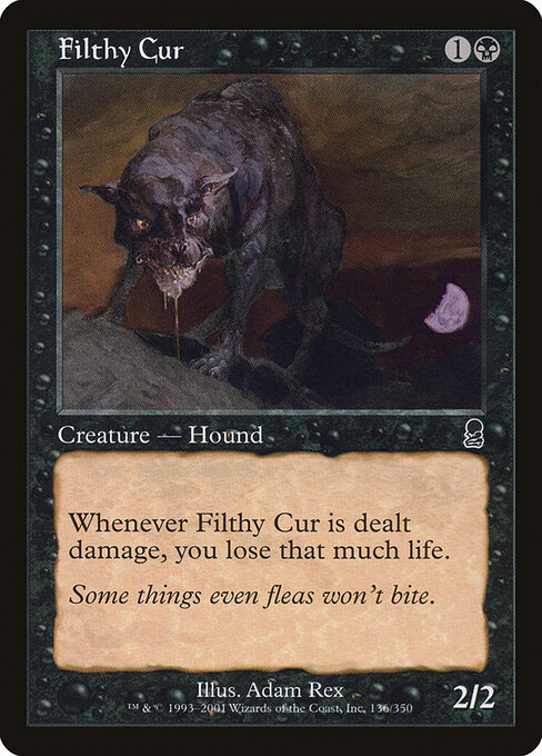 Filthy Cur — art by Adam Rex