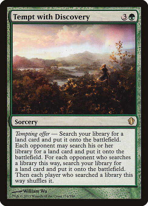Tempt with Discovery — art by William Wu