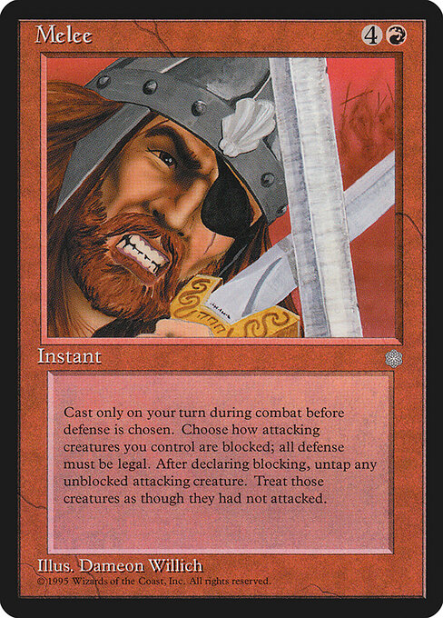 Melee — art by Dameon Willich