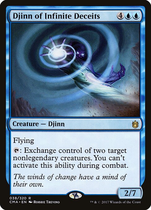 Djinn of Infinite Deceits — art by Robbie Trevino