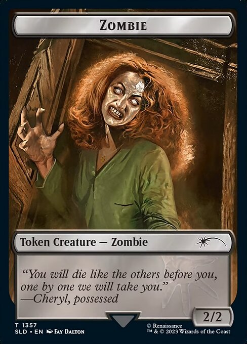 Zombie — art by Fay Dalton