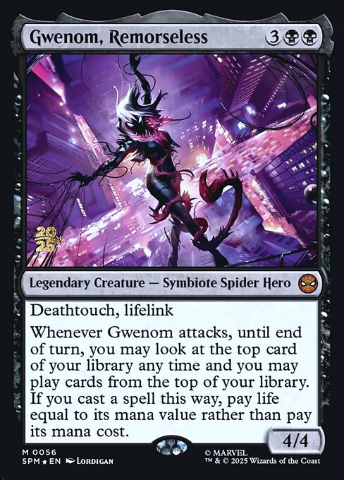 Gwenom, Remorseless — art by Lordigan