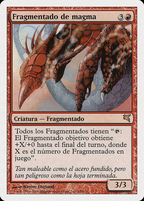 Magma Sliver — art by Wayne England