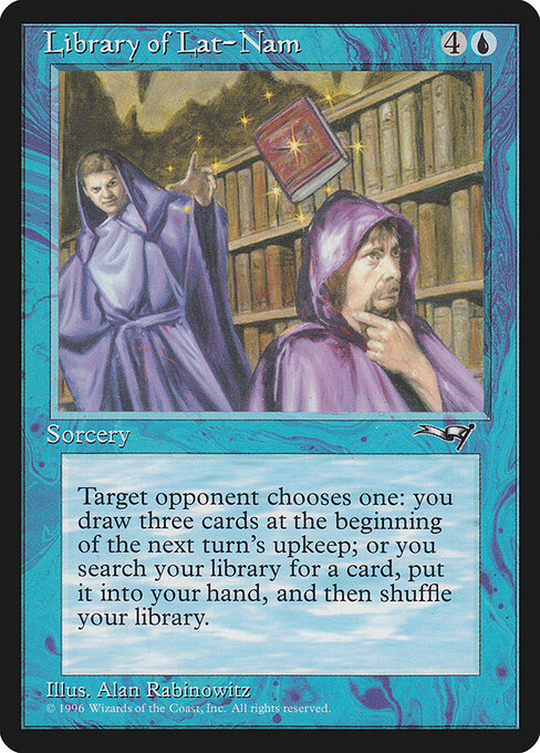 Library of Lat-Nam — art by Alan Rabinowitz