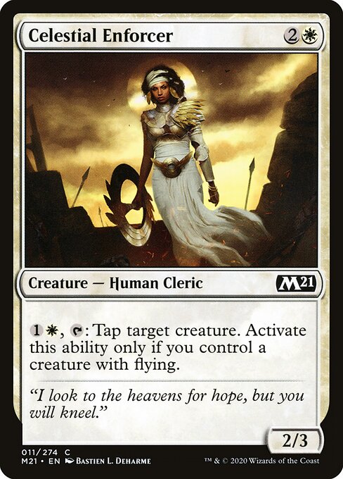 Celestial Enforcer — art by Bastien L. Deharme