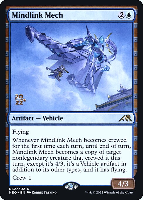 Mindlink Mech — art by Robbie Trevino