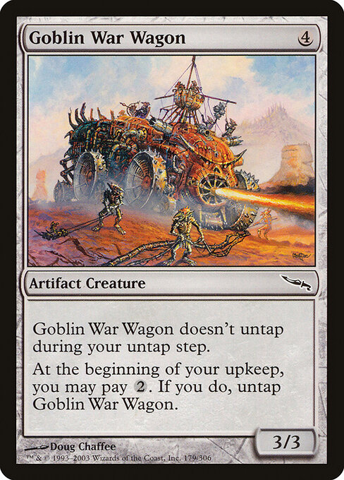 Goblin War Wagon — art by Doug Chaffee