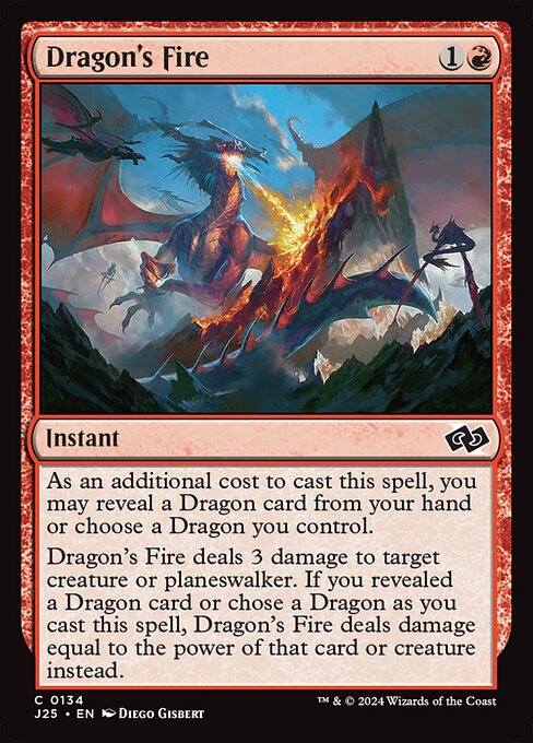 Dragon's Fire — art by Diego Gisbert